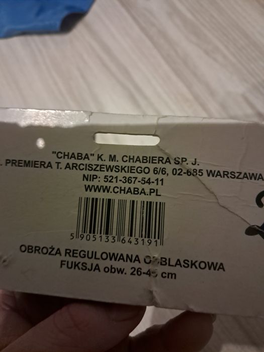 Obroża, ubranko, akcesoria dla psa