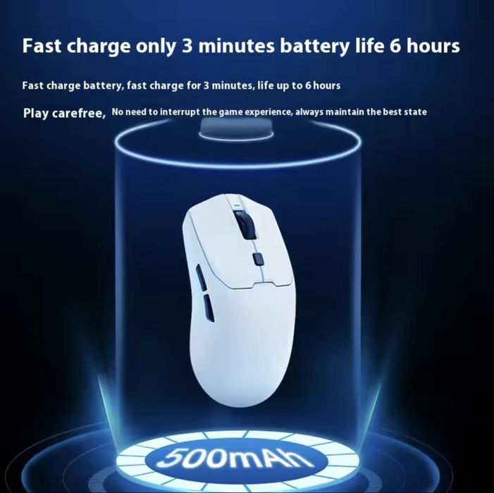 Игровая мышь | мышь Delux m700 pro+ | paw 3395 | 8K hz | черная