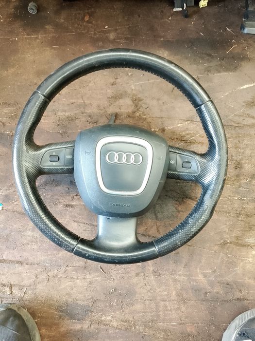 Kierownica airbag multifunkcja audi a4 b7 komplet