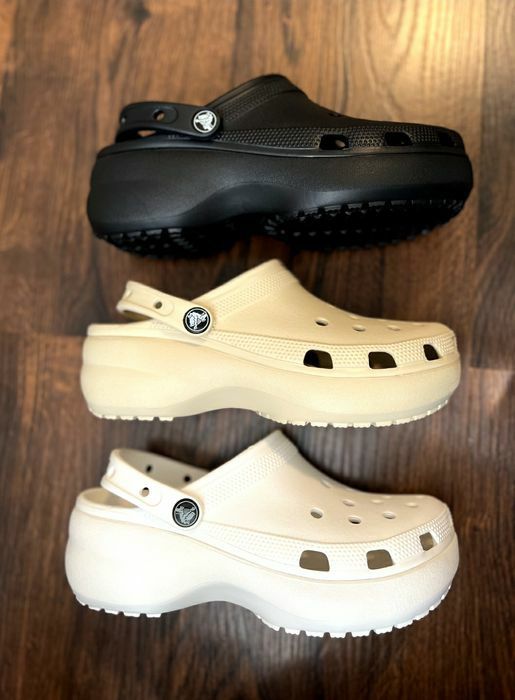Крокси жіночі Classic Platform Clog
