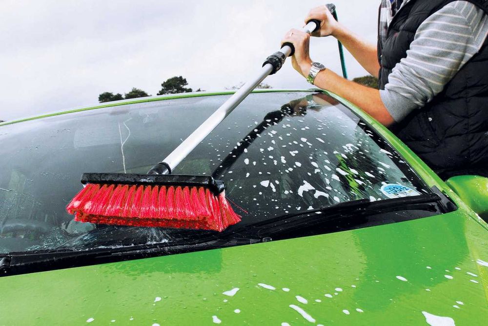 Szczotka Teleskopowa Do Mycia Samochodu Paneli 145-250cm VERKE