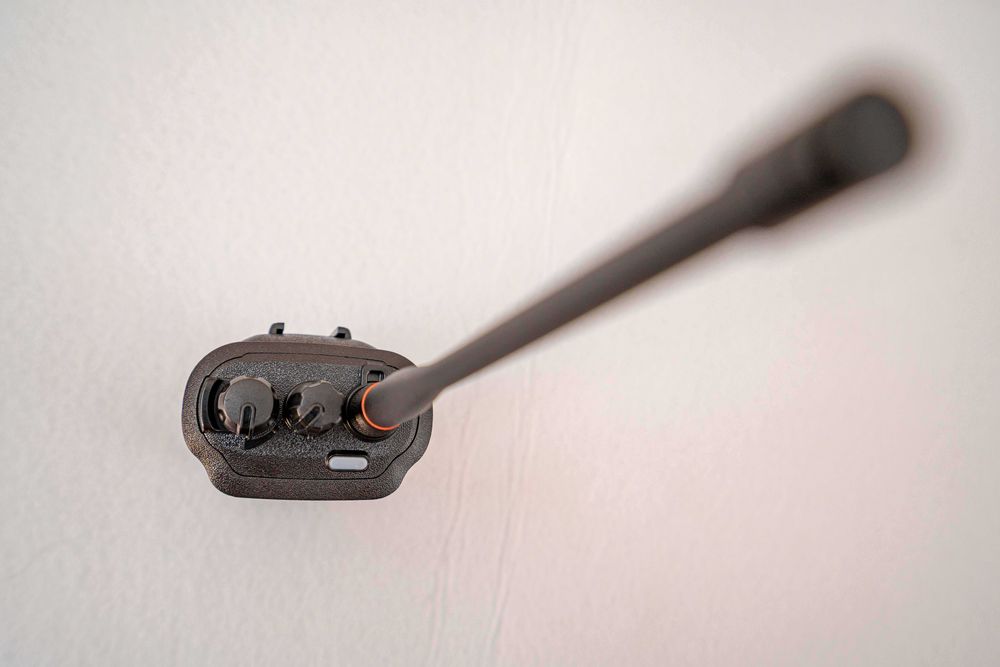 Walkie-talkie 10W, Bajeton
