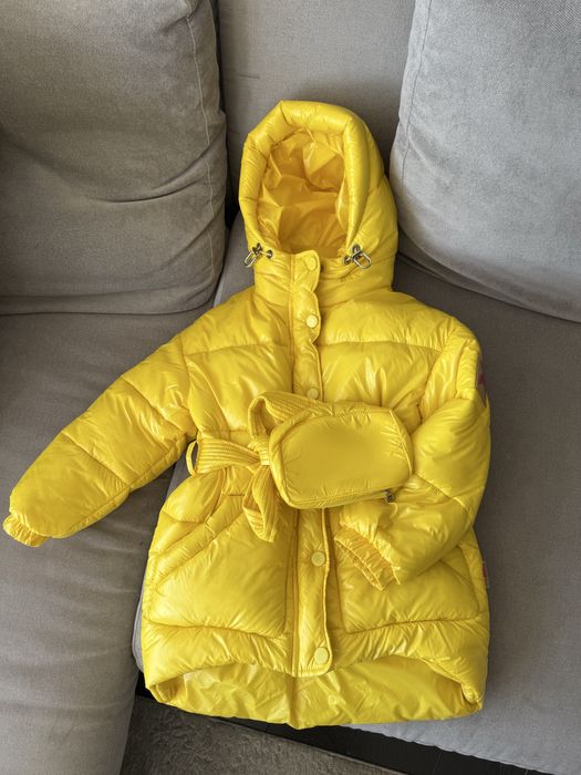 Куртка жовта зимова для дівчинки X-Woyz