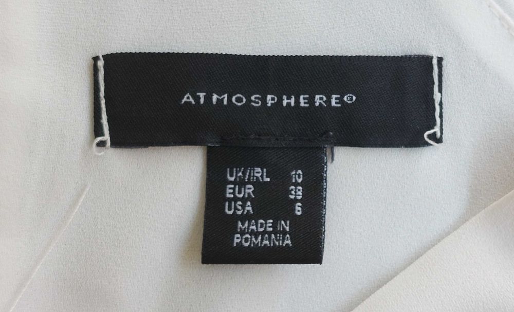 Top Alças Branco Primark 38