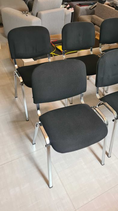 Krzesła konferencyjne / biurowe 6 szt.