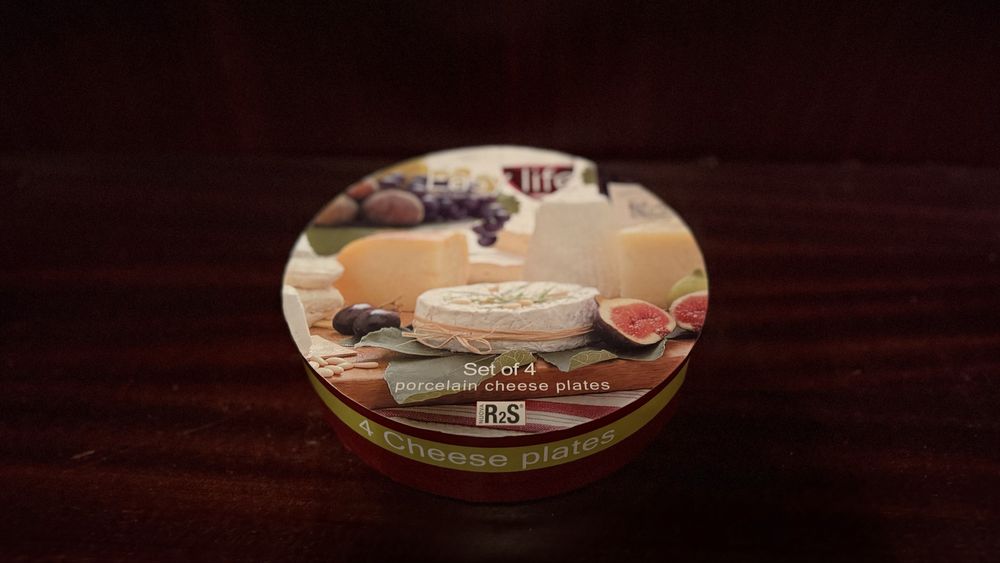 Pratos porcelana - queijo - Nuova R2S