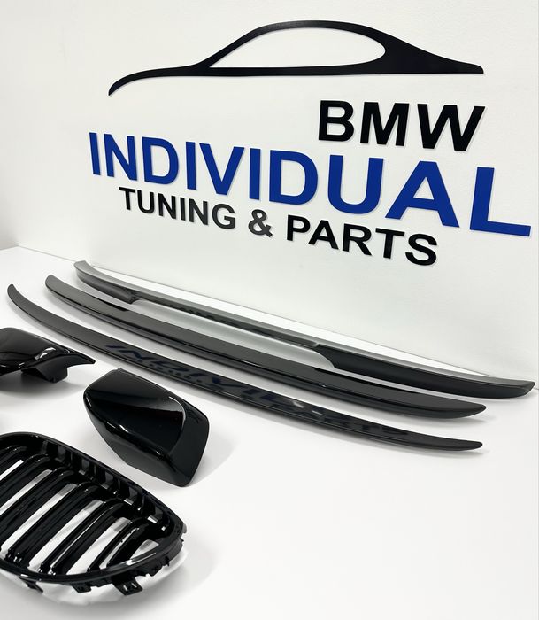 Ноздрі решітки bmw e60 e61 BMW E60 E61 бмв накладки на зеркала спйлер