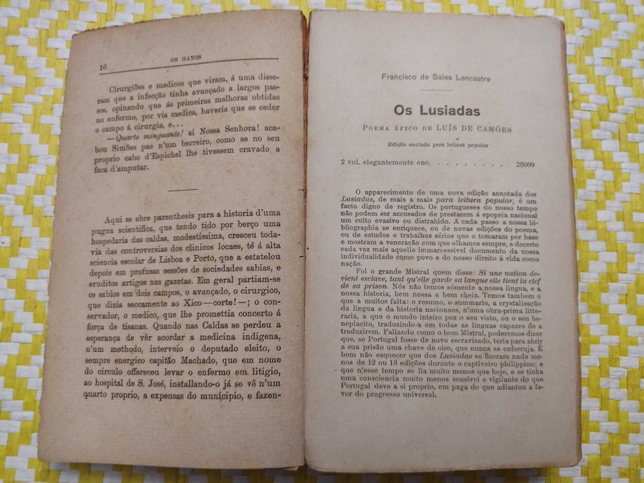 OS GATOS - 4º VOL.Fialho D’Almeida