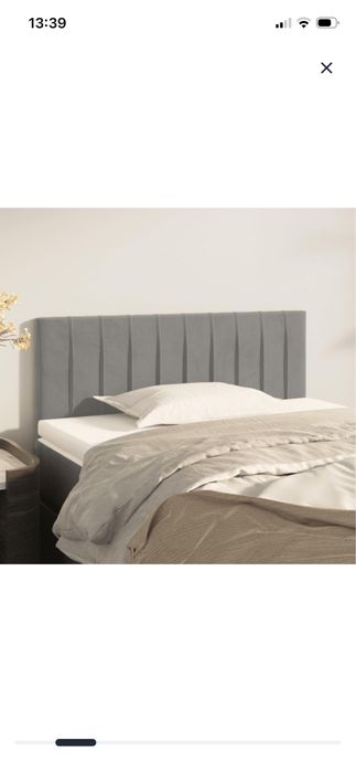 Cabeceira de cama, 2 peças