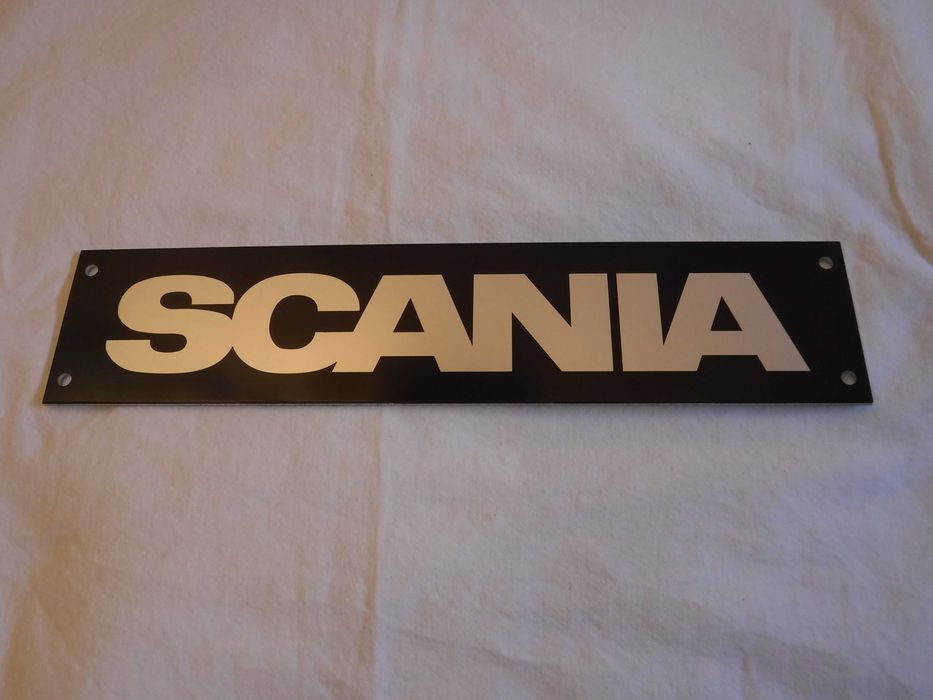 Scania tabliczka aluminiowa szyld Oryginał