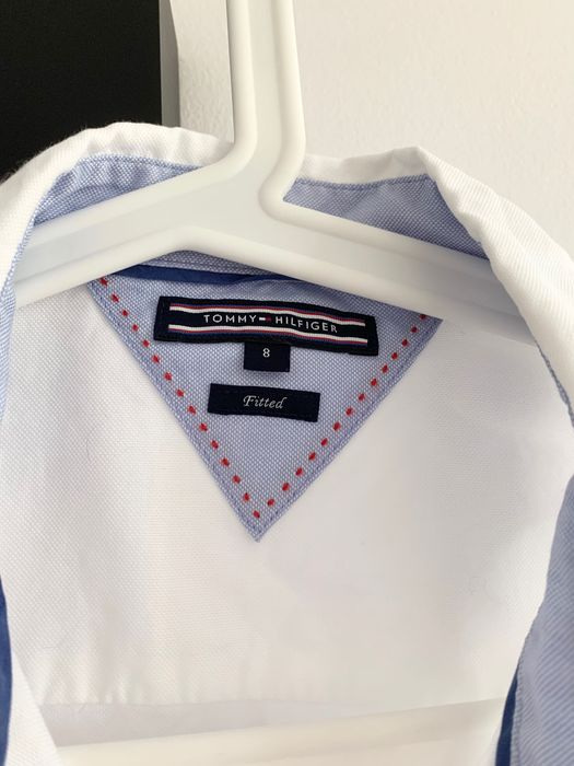 Biała koszula Tommy Hilfiger basic