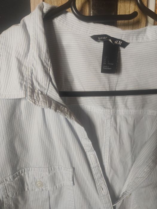 Elegancka koszula dla kobiet w ciąży lub karmiących h&m mama bluzka L