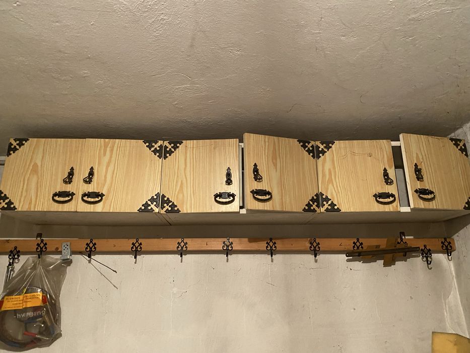 Szafki kuchenne z okresu PRL