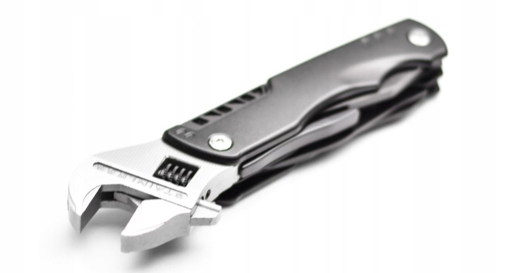 Multitool Nóż Scyzoryk Klucz Francuski Szczypce Wielofunkcyjny