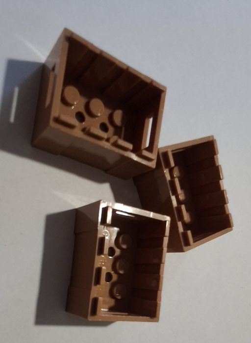 Lego 30150 skrzynki pojemniki medium nougat 3szt