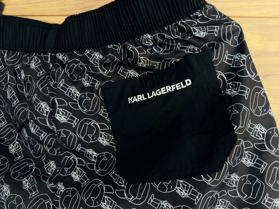 Wyprzedaż Karl Lagerfelda spodenki kąpielowe