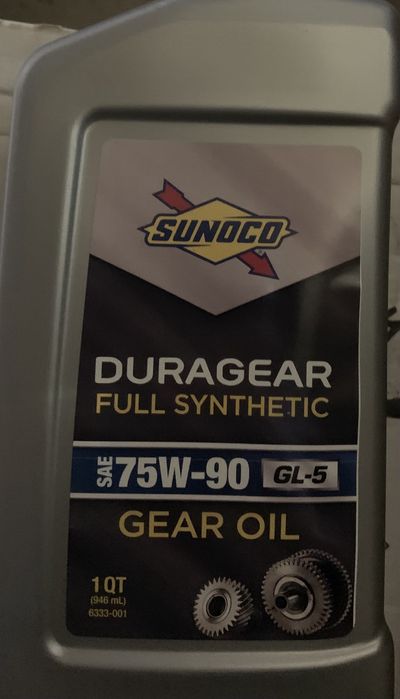 75W90--sunoco. Олива гіпоїдна