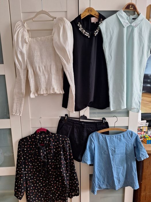 Zestaw ubrań M 38 L 40 eleganckie letnie Mohito Orsay Reserved HM Zara