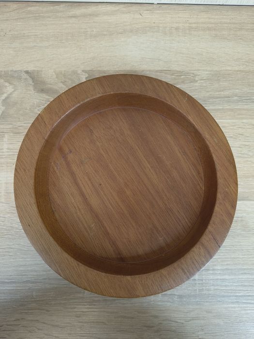 Drewniana misa / patera na nodze – klasyczna, solidna