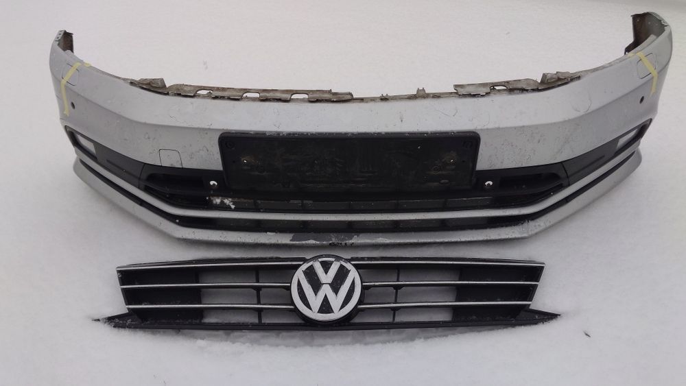 Бампер перкдній volkswagen jetta 6 2015-