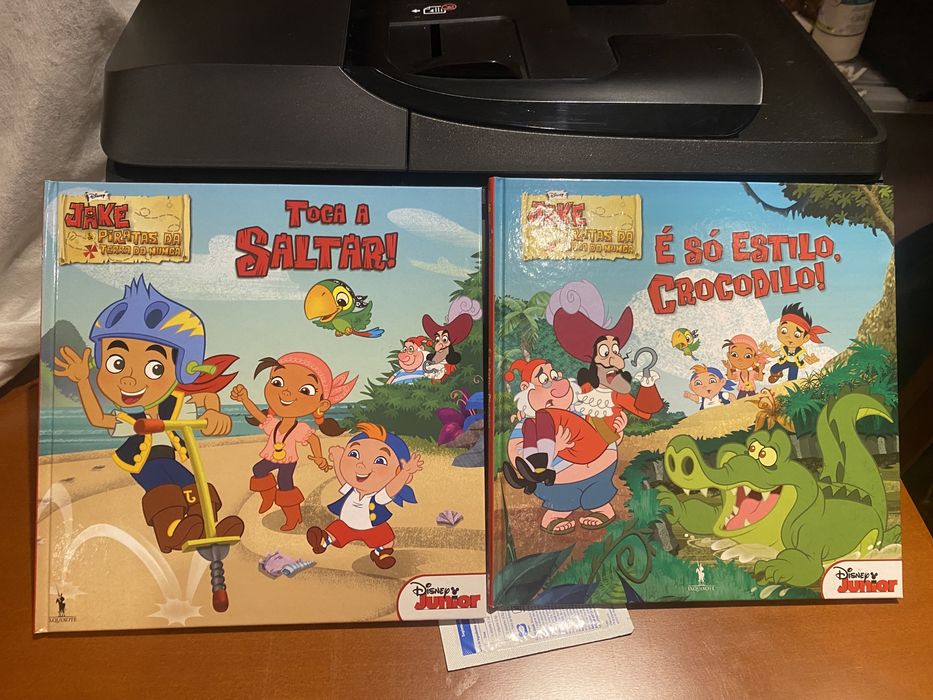 Livros Jake e os Piratas da Terra do Nunca
