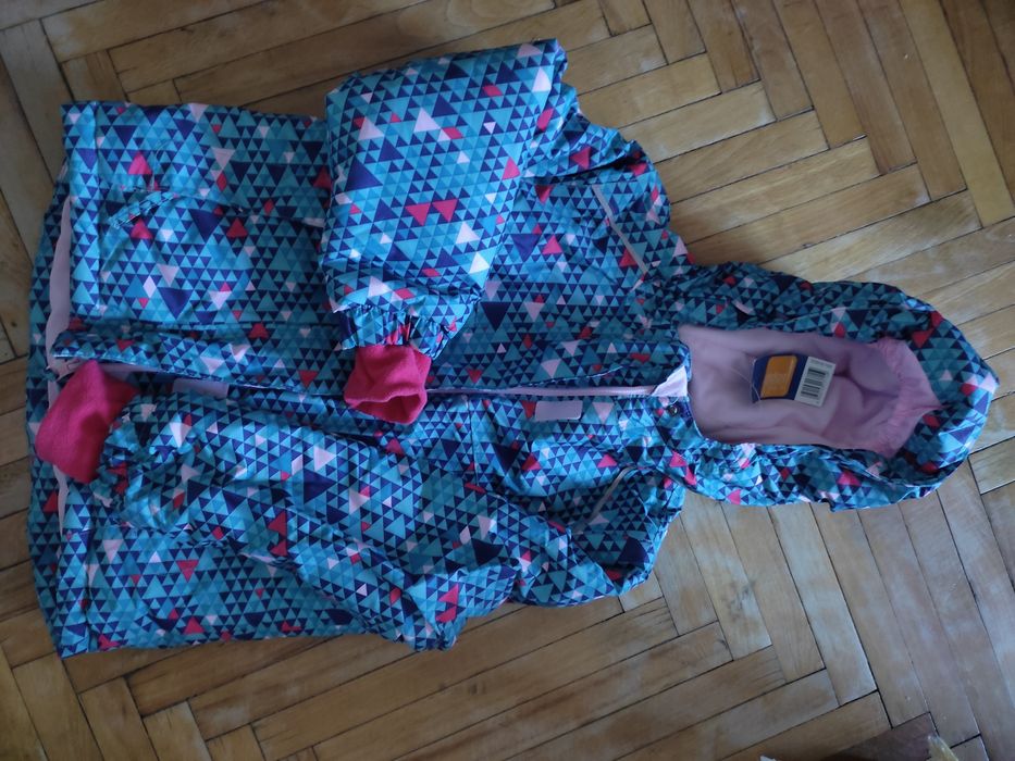 Термо куртка на дівчинку 4-6-7 років