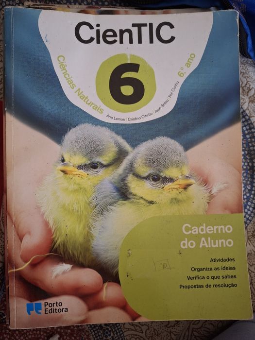 Caderno de atividades Cientic 6 Ciências Naturais