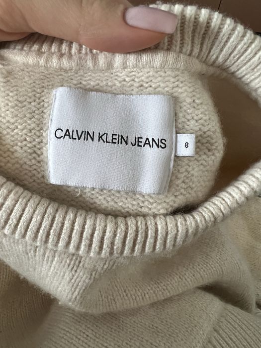 Sweter jak nowy Calvin Klein Jeans 128