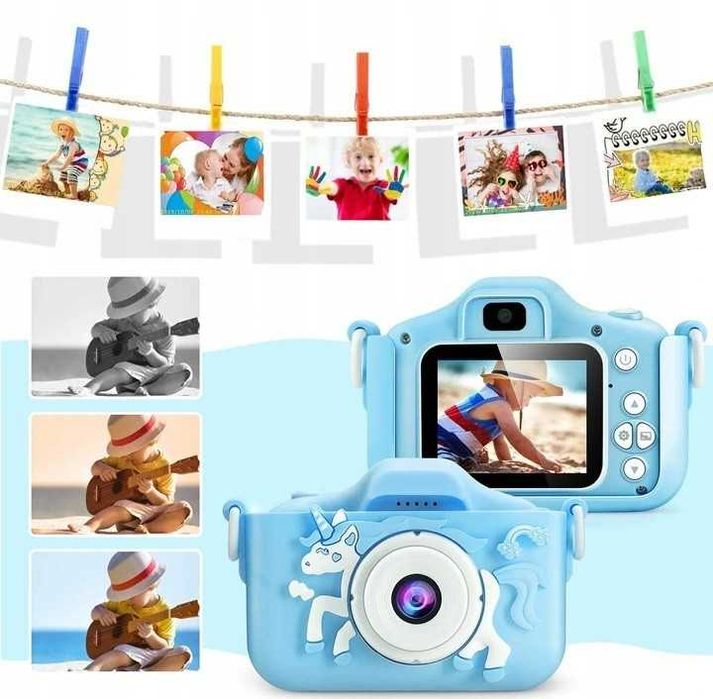 Aparat Cyfrowy Fotograficzny dla Dzieci Gry