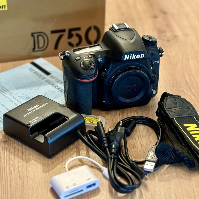Nikon D750 Body – nowy korpus lustrzanki cyfrowej.