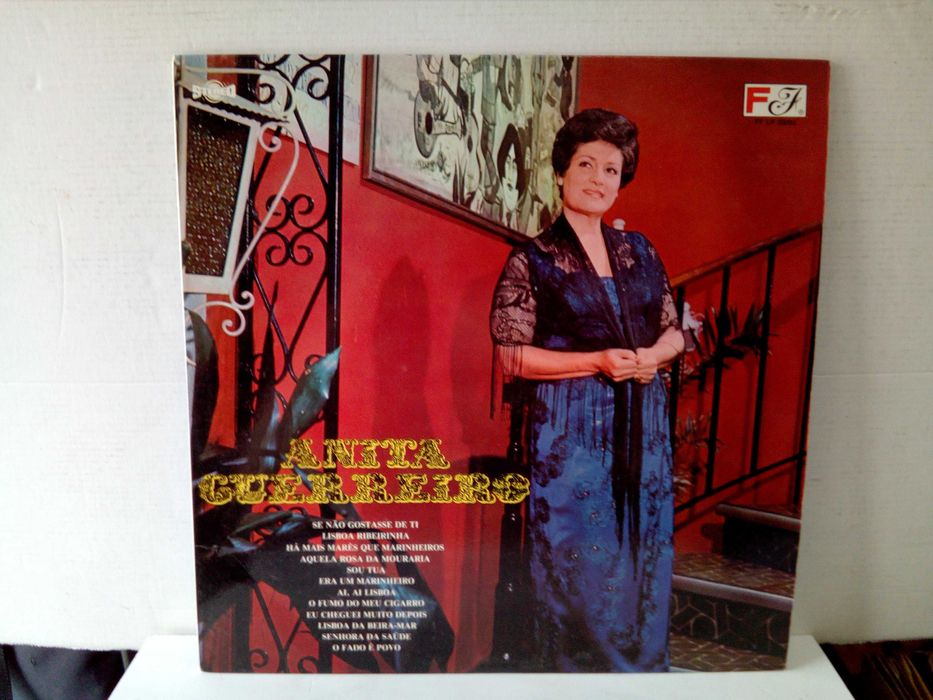 2 Disco de vinil Anita Guerreiro - Cheira A Lisboa