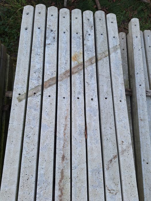 Słupki ogrodzeniowe betonowe