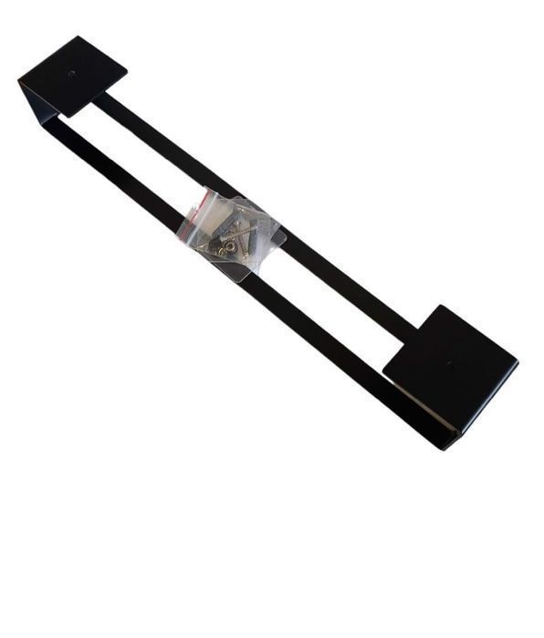 Wieszak na ręczniki czarny 40cm