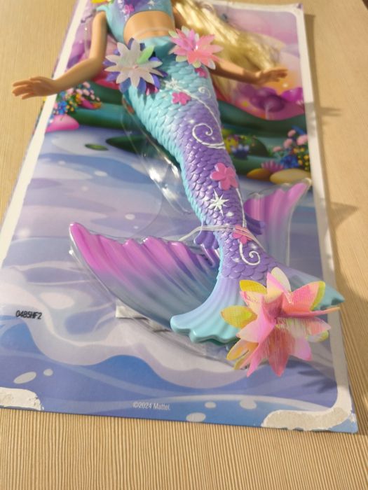 Barbie Magiczna Syrenka Rozkwitające Kwiaty