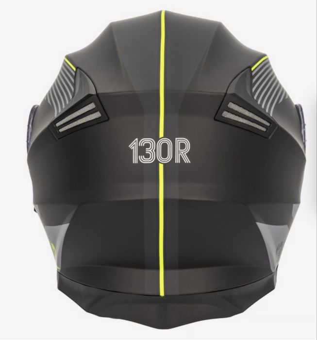 Capacete Hakui V2 Stellar Matt black / Yellow Fluo- tamanho xs