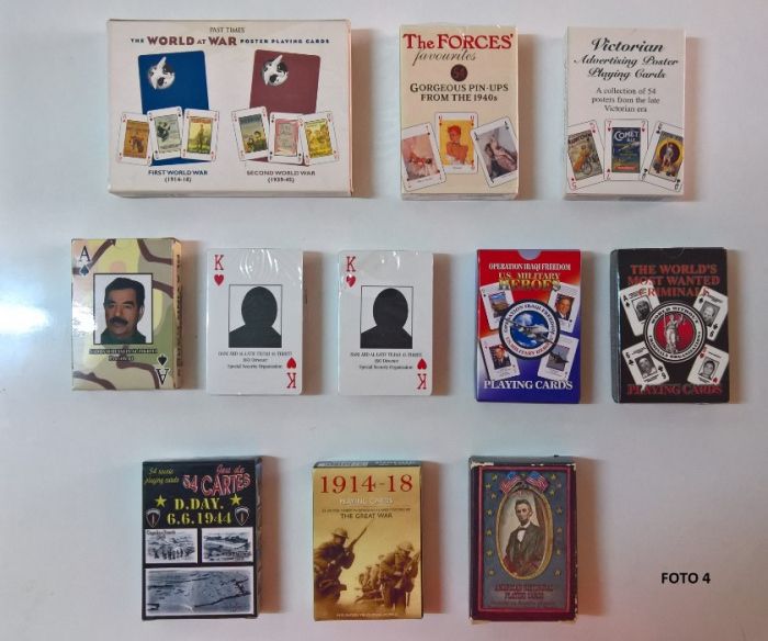 Lote de Baralhos de Cartas (Colecionadores)