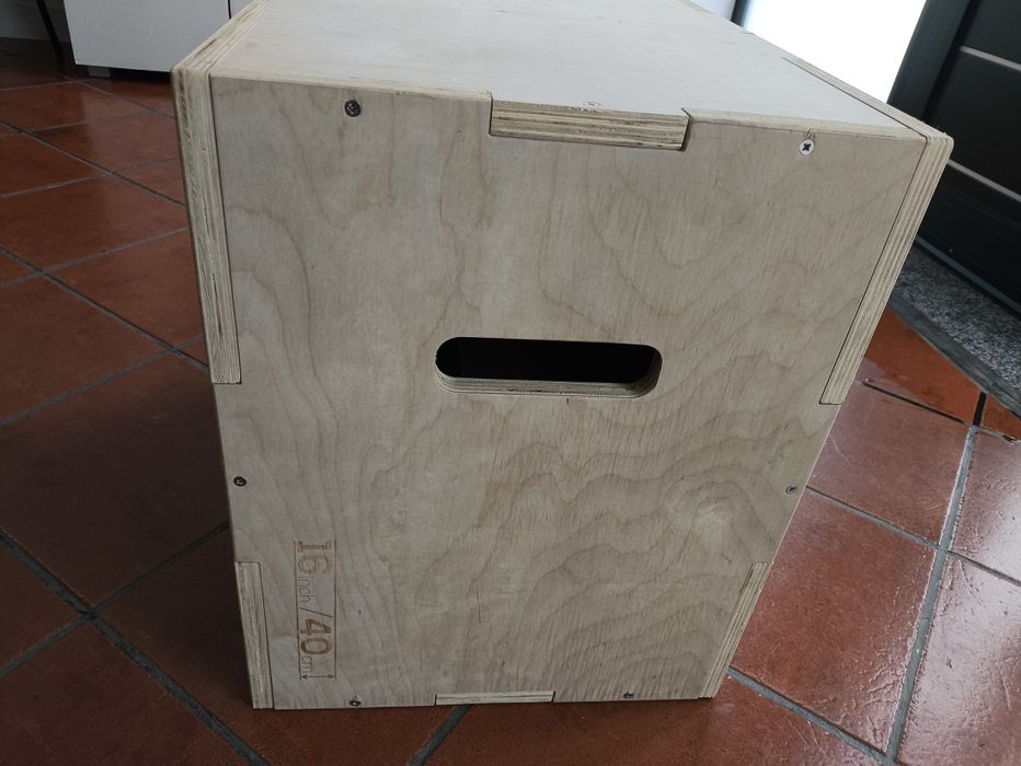 Caixa salto pliometria