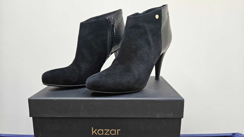 Botki skóra Kazar 40 25.5cm