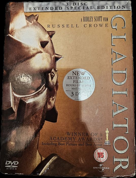 Gladiator dvd 3 płyty wydanie kolekcjonerskie