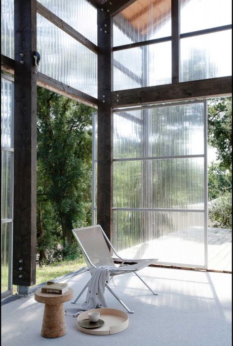 Пластиковий рулоний шифер для скління та накриття навісів.