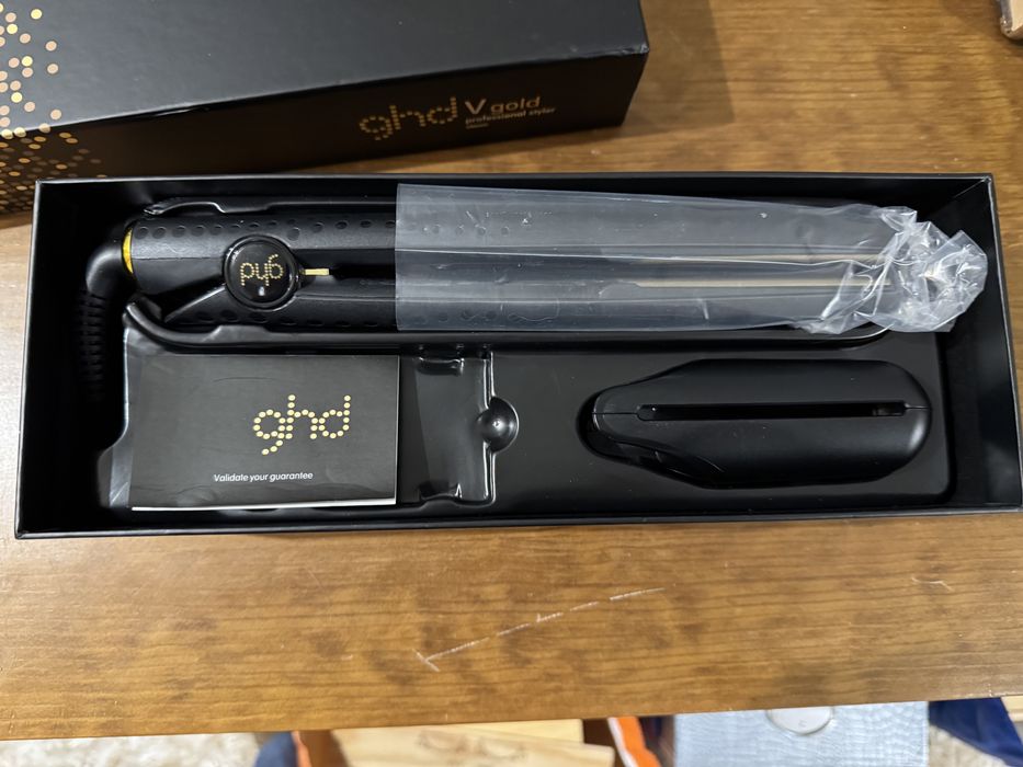Alisador de cabelo profissional GHD V Gold - novo
