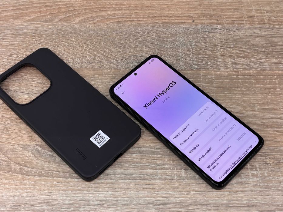 Smartfon Xiaomi Redmi Note 14 - 8/256gb zadbany + etui