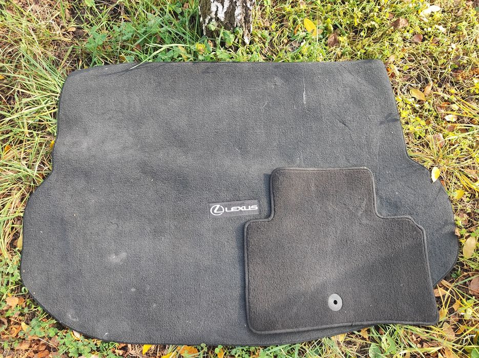 Коврик в багажник (оригинал)текстильный, Lexus NX 2014-2021 тёмно-серы