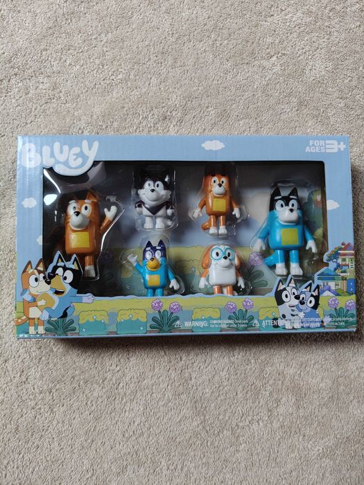 Figurki bluey i Bingo