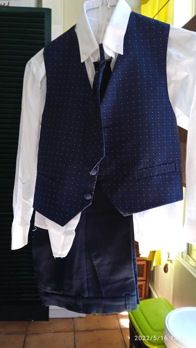 Fato de 1ª comunhão de menino