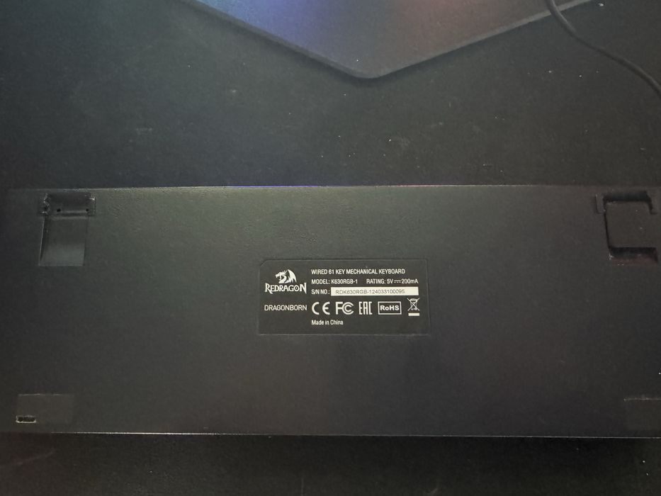 klawiatura redragon k630 rgb