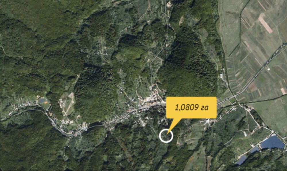 Земельный участок 1,0809 Га под строительство