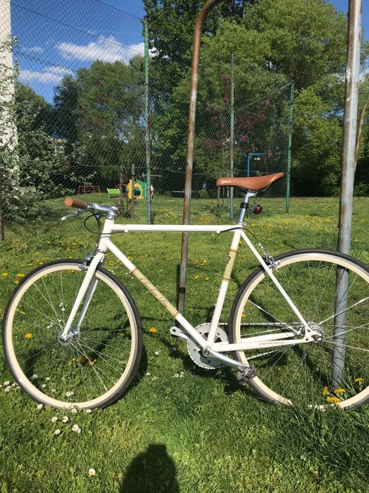 Rower ostre koło checker pig singlespeed