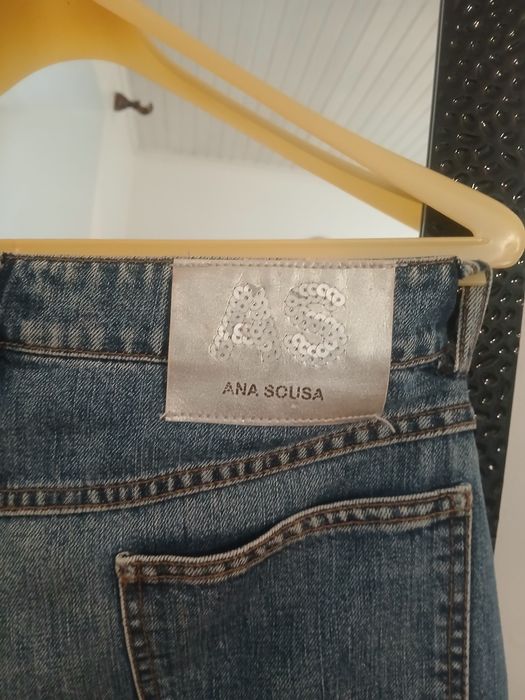 Calça de ganga em bom estado