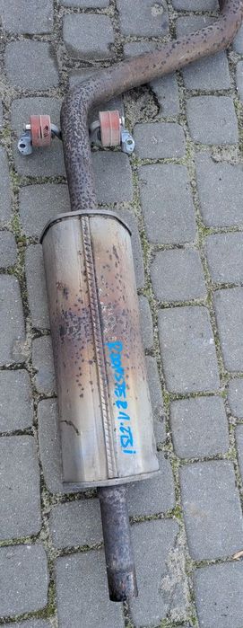 tłumik wydech 6r0253611h skoda roomster lift 1.2 tsi